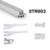 STR002 Custom Power Shelf System Aluminum Shelf Power Profile Track(with power track)