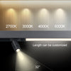 SUR-LTR1812 Mini magnetic DC Power Track Light Spot Light for Jewelry Cabinet Display Light