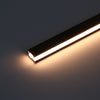 A0709 Wooden Panel LED Aluminum Profile with Silicone Cover
