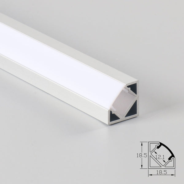 Popular size for Corner LED Light - LED Aluminum Profile C1919 ...