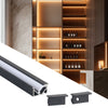 C1710 45° Lighting Angle Recessed Mounting LED Aluminum Profile