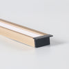 C1710 45° Lighting Angle Recessed Mounting LED Aluminum Profile
