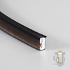N10612T-B Black Side-illuminated Recessed Mounting Led Neon Flex Light