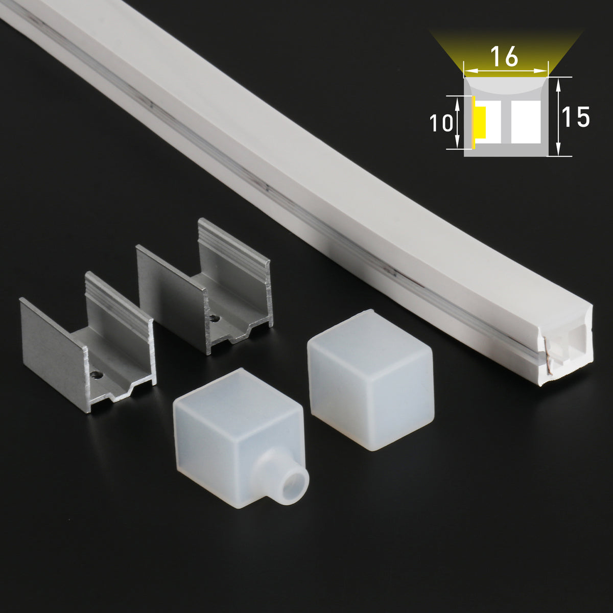 N1615D-Side LED Neon Light Side Luminous – Surmountor Lighting CO., Limited