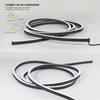 N1824P/N1824P-B Side Luminous Horizontally Bendable LED Neon Flex Light for Ceiling lighting