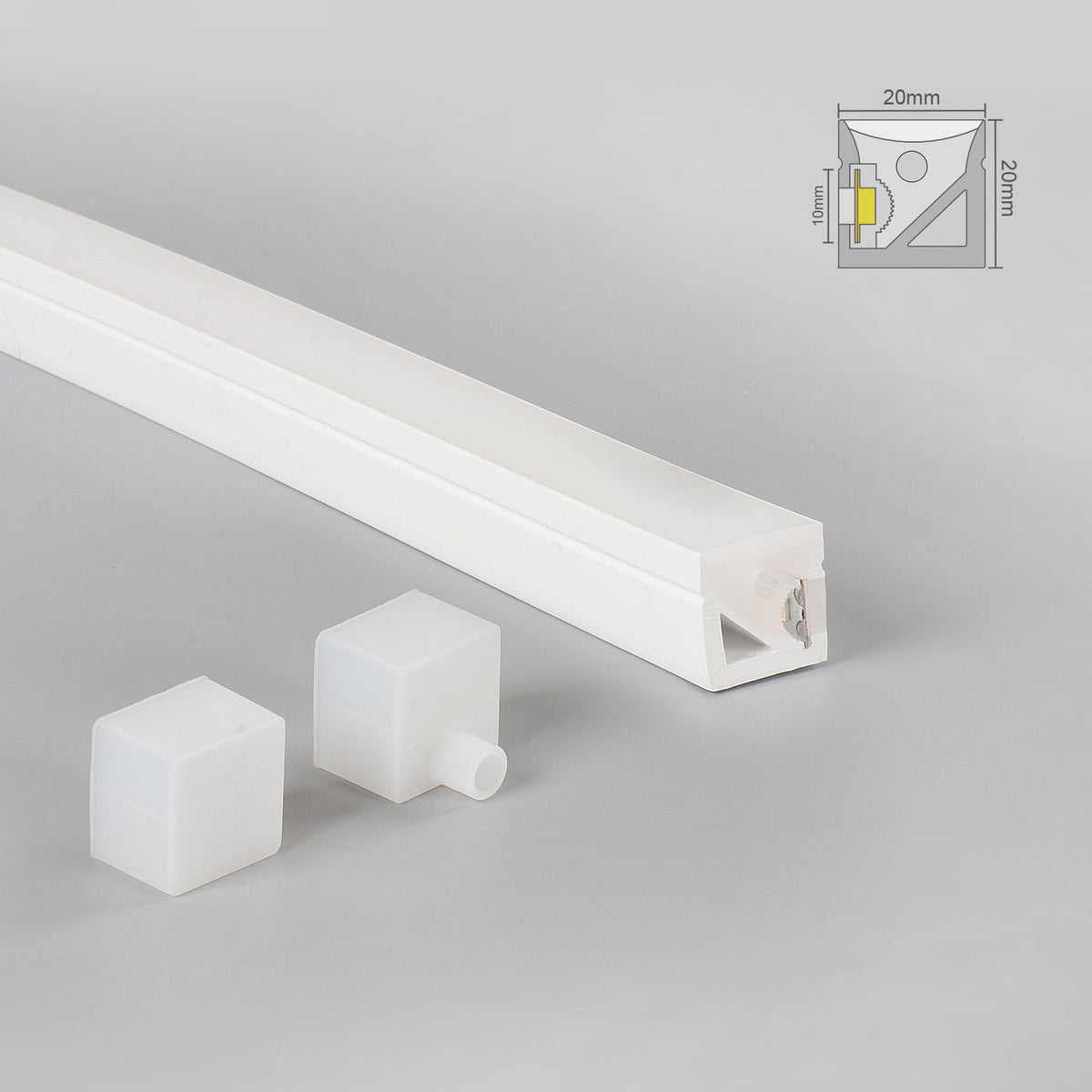 N2020D-SIDE Side Luminous LED Neon Flex Light – Surmountor Lighting CO ...