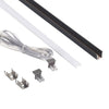 SUR-C1010K 12V Solder-free Recessed Shelf Light for Cabinet and Display lighting