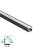 SUR-C1010K 12V Solder-free Recessed Shelf Light for Cabinet and Display lighting