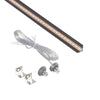 SUR-C1313 12V Surface Mounting Solder-free Corner Shelf Light for Cabinets