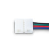 CT006 LED Accessories 10mm RGB Click Plug With 15cm Cable
