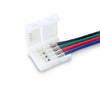 CT006 LED Accessories 10mm RGB Click Plug With 15cm Cable