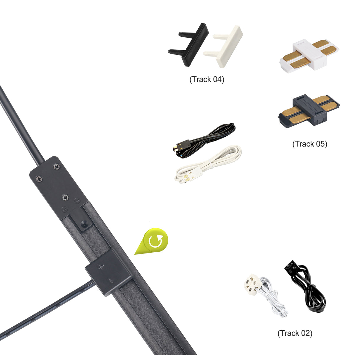 TRACK01/02/03/04/05 LED DC POWER TRACK – Surmountor Lighting CO., Limited