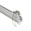 A2520 Recessed Mounting LED Aluminum Profile with Springs Clips