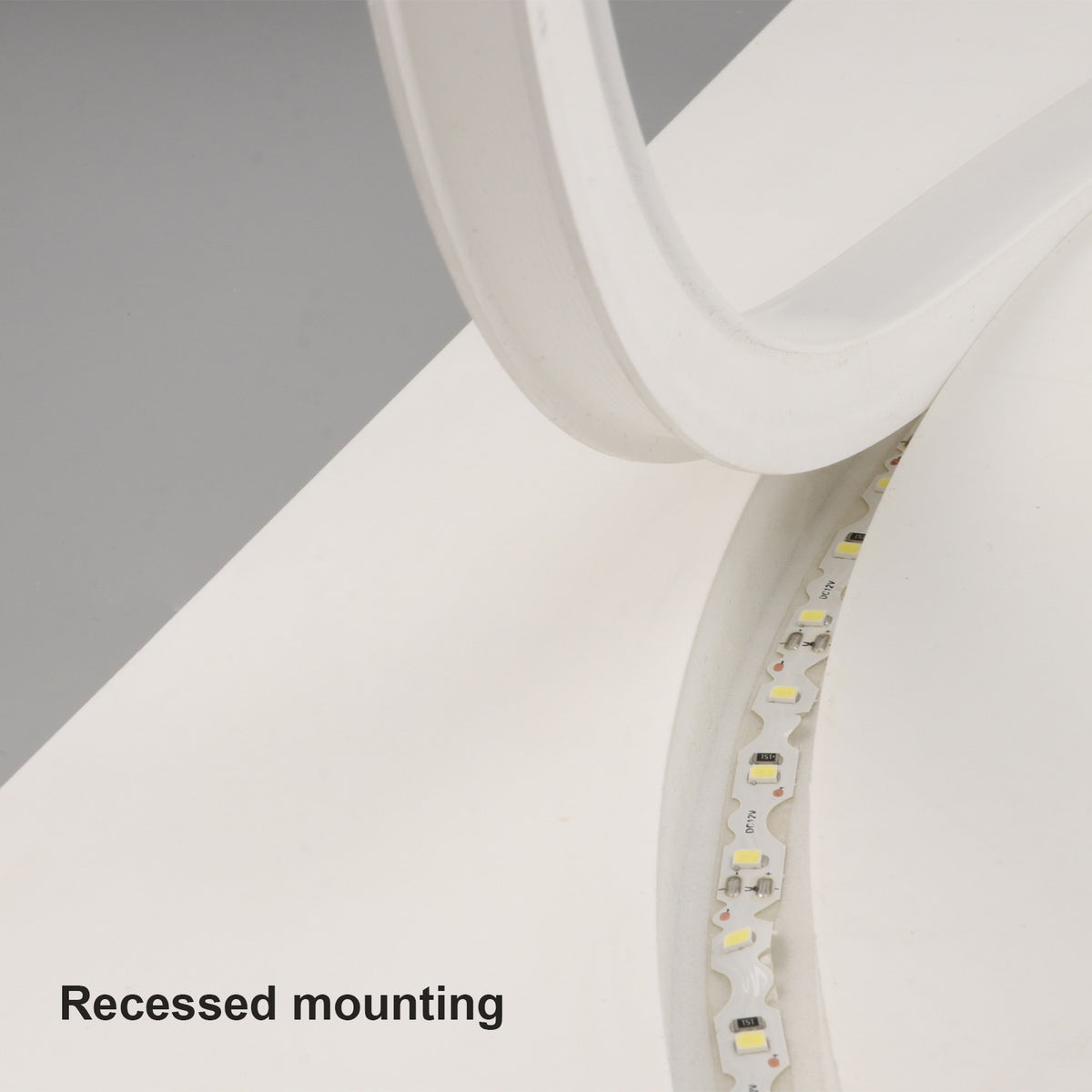 NC1616 Recessed Mounting Removable LED Neon Silicone Cover – Surmountor ...
