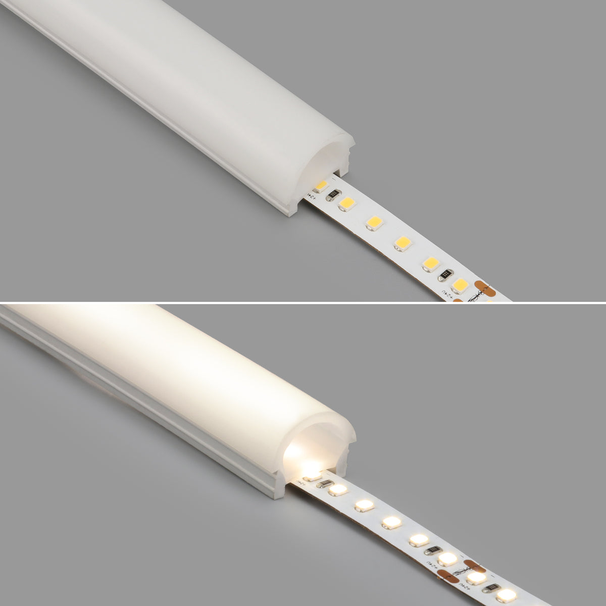 NC2018 Recessed Mounting Removable LED Neon Silicone Cover – Surmountor ...