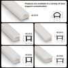 NC1616 Recessed Mounting Removable LED Neon Silicone Cover