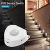 PIR010 Adjustable Multi Functions PIR/ Light Sensor Switch for Bedroom/ Staircase Lighting
